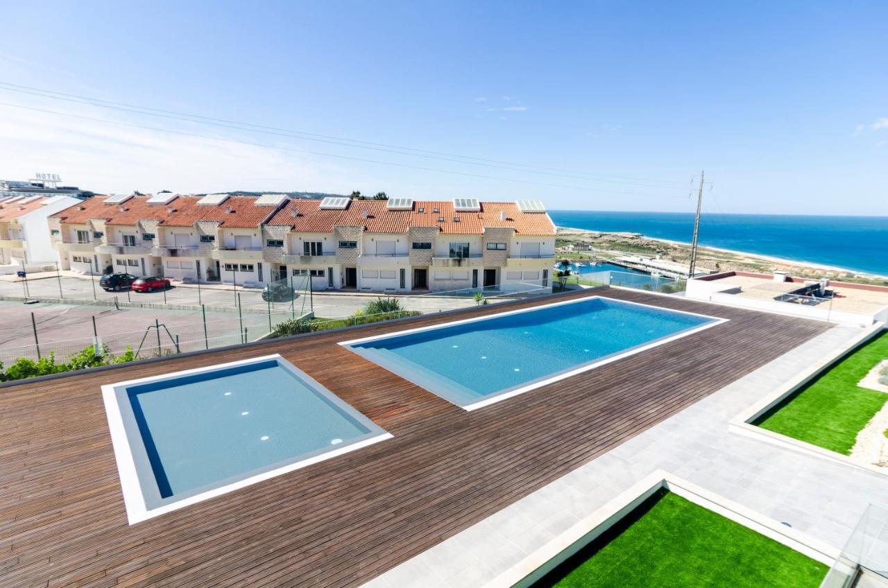 Ocean Views - New Private Condominium With Pool & Sea Views Nazaré Exterior foto